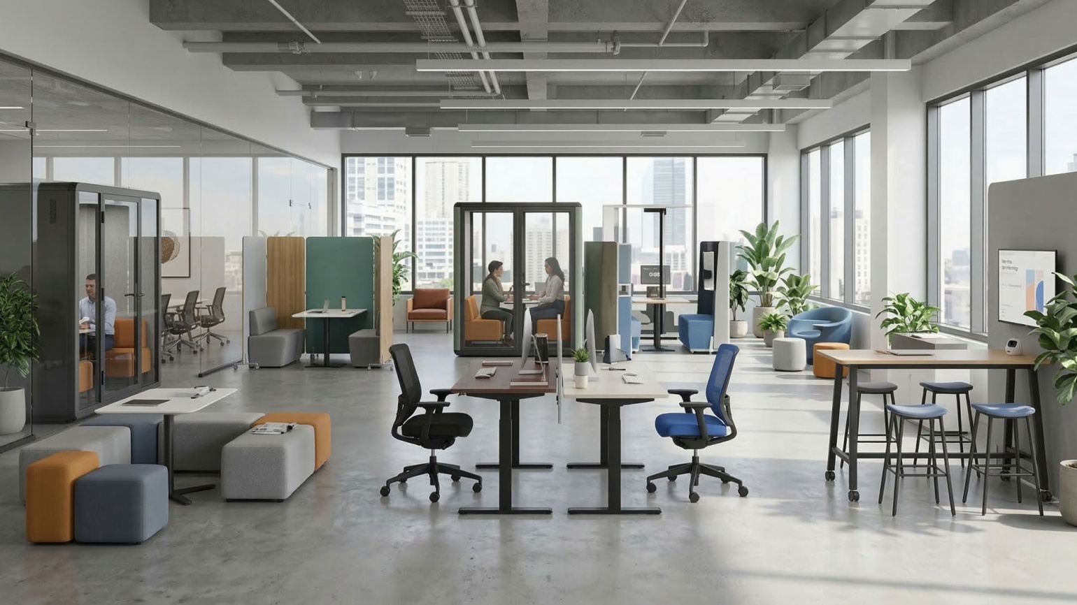 Xu Hướng Thiết Kế Nội Thất Văn Phòng Hiện Đại 2026